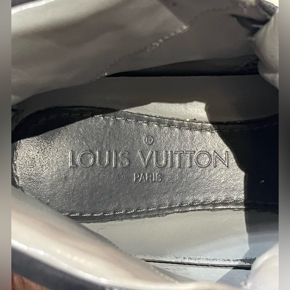 Men’s Pre-loved Louis Vuitton Ace Dalmier Luxury Hi-top Sneakers. 6.5 US - Picture 6 of 9